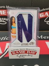 2012 Benchwarmer Gold Foil National Candace Kita Letter &quot; N &quot; Patch AUTO... - £88.49 GBP
