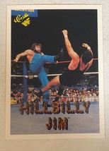 Hillbilly Jim Trading Card 1990 WWF WWE wrestling Classics #40 - £1.55 GBP