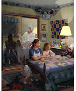 A Child's Prayer LDS Girl Gift Doc Christensen Mormon 8x10 Print Savior - $16.95