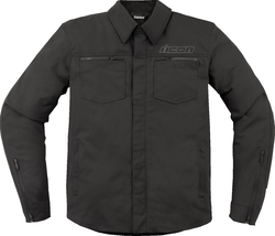 ICON Upstate Canvas CE Jacket - Black - Medium 2820-6236 - £158.94 GBP