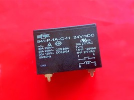 841-P-1A-C-H, 24VDC Relay, Song Chuan Brand New!! - $15.00