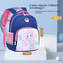 Elementary school children&#39;s schoolbag cute cartoon boy schoolbag kindergarten b - £26.81 GBP