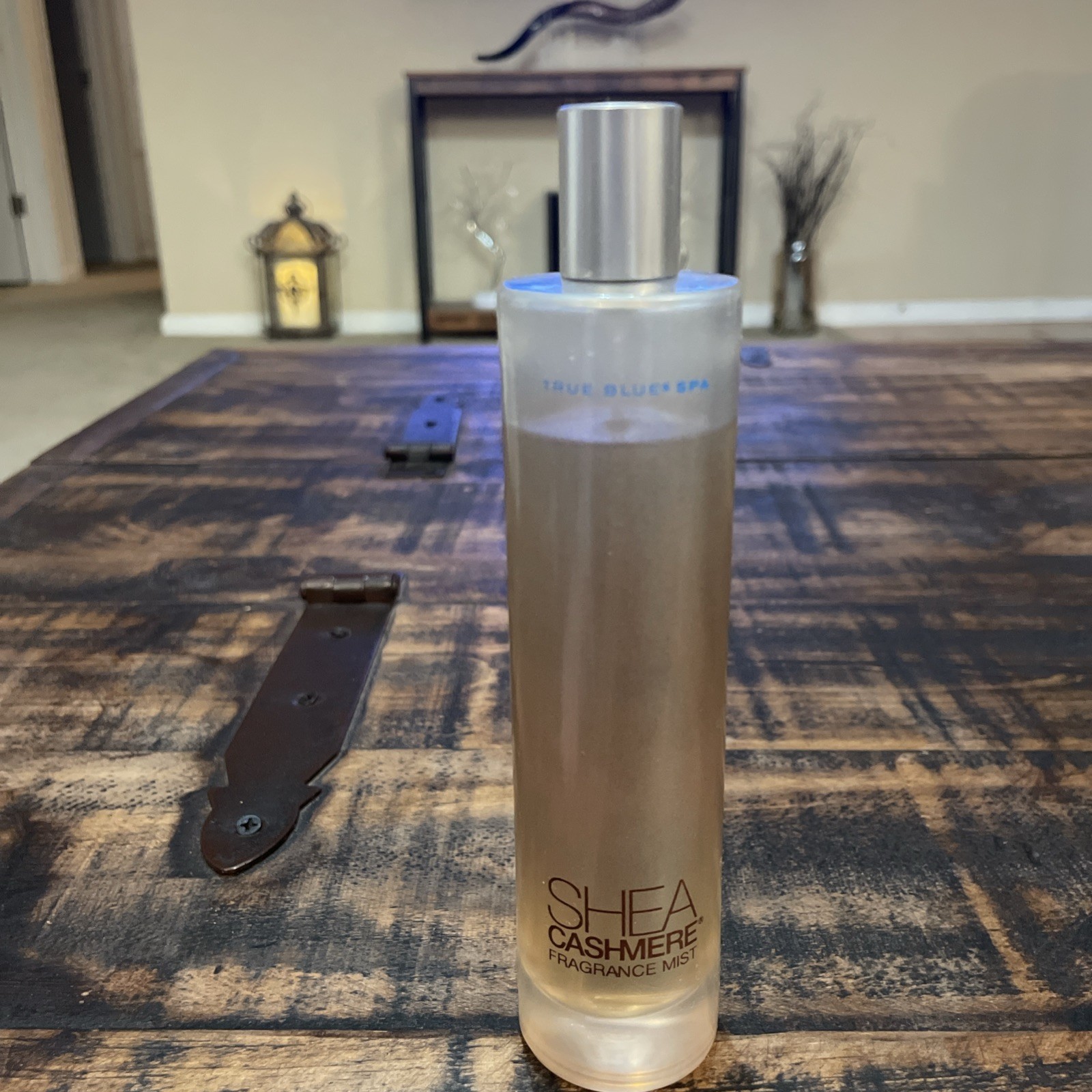 Bath & Body Works True Blue Spa 3.4 oz  Shea Cashmere Fragrance Mist  READ! RARE Item image 3
