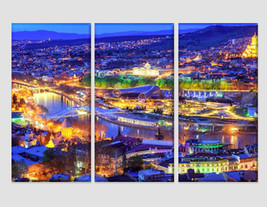 Tbilisi Cityscape Tbilisi Skyline Tbilisi Wall Art Tbilisi Photo Georgia Print G - $49.00