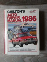 Chiltons 1986 Auto Repair Manual Domestic &amp; Canadian Cars From 1979 -1986... - £14.00 GBP