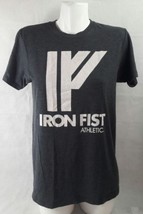 Iron Fist Athletic Men&#39;s Shirt Gray Graphic Top M - £13.79 GBP