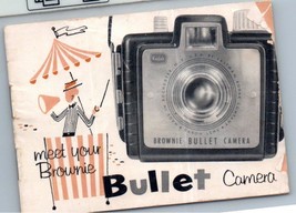 Eastman Kodak Brownie Bullet Camera Manual 1959 - £11.89 GBP