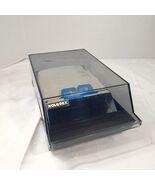 Rolodex VIP-24C Card Holder w/ A-Z Dividers tabs covered black grey Vintage - $458.60 MXN