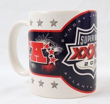 VINTAGE 2000 Super Bowl XXXIV Rams vs Titans Ceramic Coffee Mug - £15.81 GBP