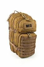 NEW Elite First Aid Tactical Medical EMS Trauma MOLLE Backpack Bag COYOT... - £62.28 GBP