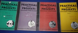 Vintage Practical Delta Projects New &amp; Novel Things To Make Booklets 7-10 - £7.82 GBP