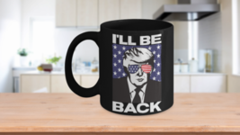 Trump 2024 Mug Patriotic Stars Stripes Sunglasses Pro Donald for President Coffe - £15.62 GBP