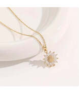 Sunflower Bloom Necklace – Perfect Gift for Any Occasion! - $29.95
