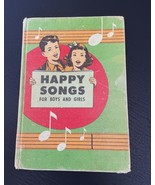 1952 Happy Songs For Boys &amp; Girls Sabbath School Seventh-Day Adventist H... - $450.29 MXN