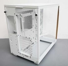 NZXT H6 Flow CC-H61FW-01 ATX Mid-Tower PC Case with Dual Chamber - White image 6