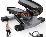 Stair Stepper For Exercises-Twist Stepper With Resistance Bands And 330L... - £237.10 GBP