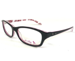 Oakley Gafas Monturas Entranced OX1063-0652 Negro Rosa Ojo de Gato 52-15... - $83.54