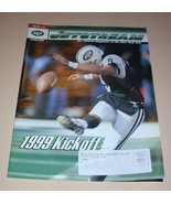 NFL New York JETS Jetstrean Magazine Summer 1999 Kickoff Football Magazi... - £3.92 GBP