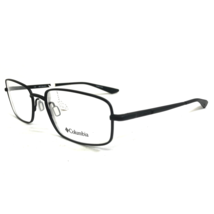 Columbia Eyeglasses Frames C3019 002 Black Rectangular Full Rim 55-17-140 - $74.59