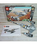 LEGO Star Wars 75325 Mandalorian N-1 Starfighter w Box+Man NO FIGS *INCO... - £18.25 GBP