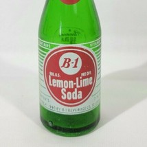 Vintage B-1 Lemon Lime Soda Bottle Dallas Texas - £9.47 GBP