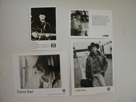 David Ball 4 Presse Set Und 4 Fotos - £21.21 GBP