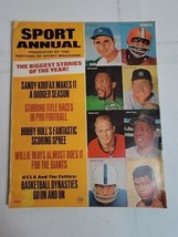 Vintage 1960s Sport Magazine 1966 Russell Mantle Clay Hull Unitas Mays Jim Brown - £14.78 GBP