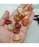 Lot 11 pièces pendentifs anciens perles d&#39;agate - $151.66 CAD
