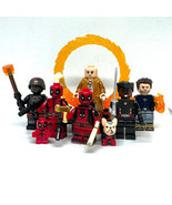 6pcs Deadpool Variants Human Torch Cassandra Nova Minifigures Building Toys - £14.24 GBP