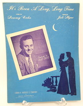 It&#39;s Been Long Long Time Sheet Music Piano Voice 1945 Vintage Cahn Styne David C - £9.91 GBP