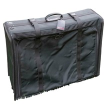 Tumi Checked Bag Large 4 Wheel Roller Luggage Suitcase Black Made in USA - £103.59 GBP