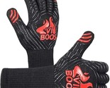 BBQ Grill Gloves Extreme Heat Resistant Grilling Gloves for Cooking Baki... - $13.85