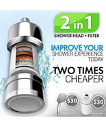  Shower Head Filter Set, One Hand-tightened Connection, 15 Stage High Pr... - £8.71 GBP+