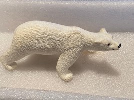 1997 Adult Polar Bear 5.5&quot; Figurine Safari Ltd *Pre-Owned/Nice* bb1 - $9.99