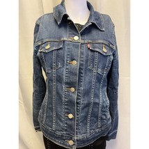 Levi&#39;s Women&#39;s Blue Denim/Jean Jacket Size M SKU 5629 - $26.97