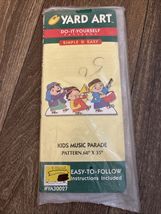 YARD ART DIY Kids Music Parade Wood Craft Pattern 68&quot; x 35&quot; Christmas Ho... - €7,72 EUR