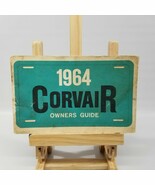 Vintage 1964 Chevrolet Corvair Owners Guide 64 Chevy Litho in USA 2nd Ed... - £16.52 GBP