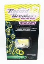 Record Breakers Hasbro 1989 Metal White Rollers &amp; Screws Package Of 4 Each - $167.74 MXN