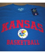 KANSAS UNIVERSITY JAYHAWKS Basketball T-SHIRT MENS MEDIUM NEW w/ TAG - €17,05 EUR