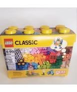 NEW LEGO CLASSIC Large Creative Brick Box #10698 Yellow  - $28.95