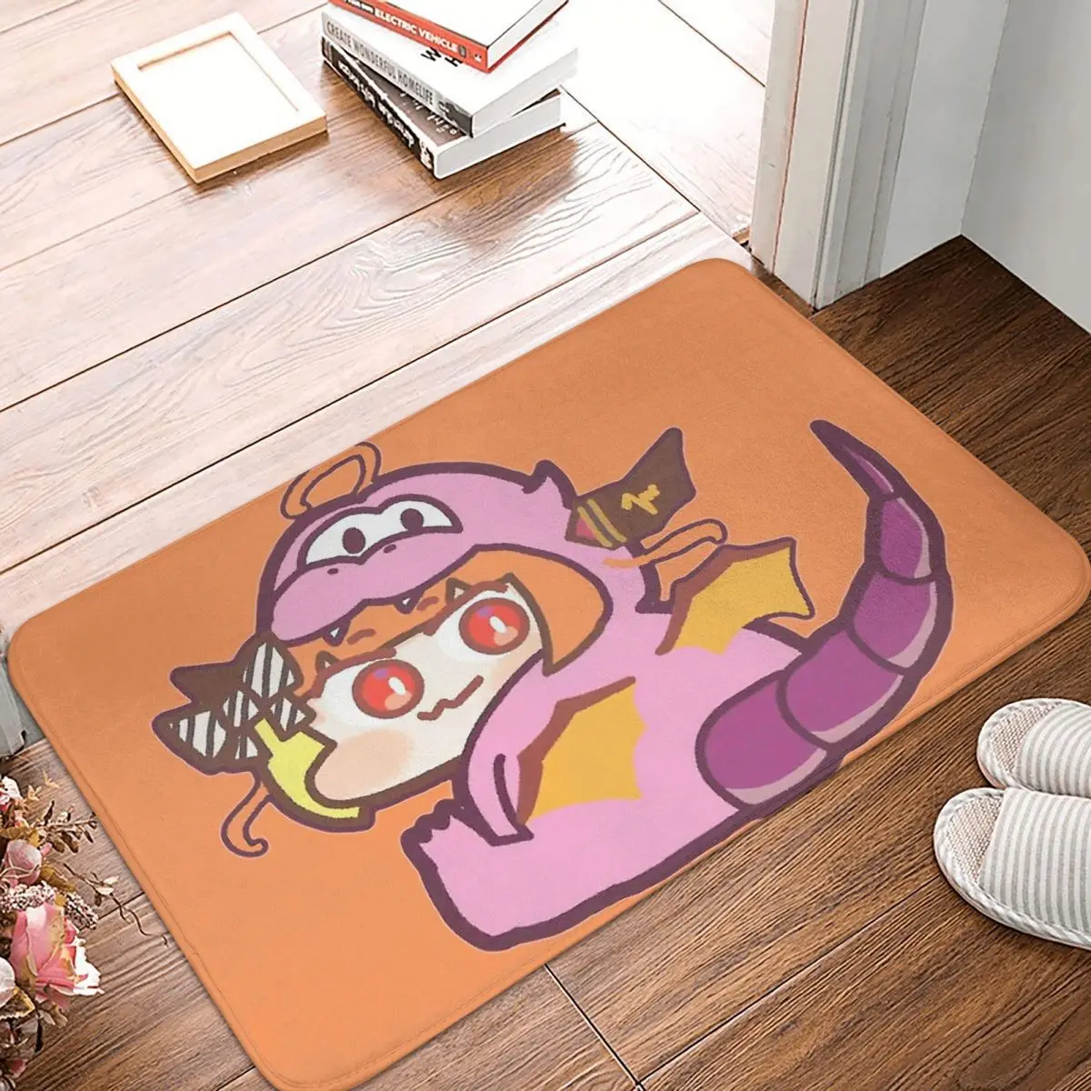 Hololive Kawaii Virtual Idol Non-slip Doormat Kiryu Coco Carpet Kitchen Mat Flan - $15.99