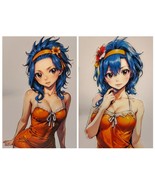 Fairy Tail - Levy McGarden - Waterproof Anime Vinyl Sticker / Decal - $18.70 MXN+