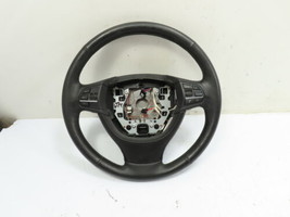 12 BMW 528i Xdrive F10 #1264 steering wheel, leather, black - $98.99
