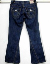True Religion Joey Big T W28 L30 Cotton Flap Pocket Twisted Dark Blue J EAN S - £62.29 GBP