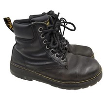 Dr. Martens Industrial Air Wair Winch Boots Mens Size 8 Black Womens Size 9 - £53.47 GBP