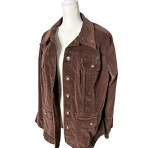 Women&#39;s St. John&#39;s Bay Jacket XL Brown corduroy - €27,24 EUR