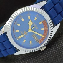 Vintage Citizen Auto 8200 Japan Mens D/D Refurbished Blue Watch 557a-a295361-6 - £18.36 GBP