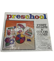 Vintage Preschool First Shape and Color Game - American Publishing New - £11.65 GBP