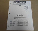 1988 Force Hors-Bord Parties Catalogue 50 HP Ob 4193 B Modèles OEM Batea... - £15.88 GBP