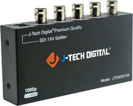 ® Premium Quality SDI Splitter 1X4 Supports SD-SDI, HD-SDI, 3G-S - $2,088.89 MXN